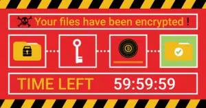 Being a victim of ransomware