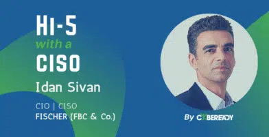 Idan Sivan, CIO & CISO at FBC & Co