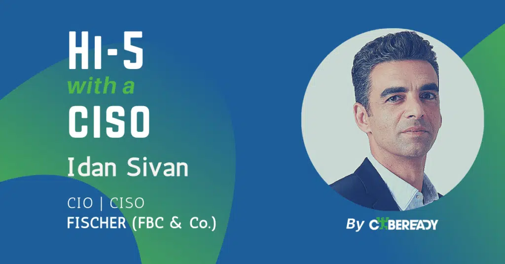 Idan Sivan, CIO & CISO at FBC