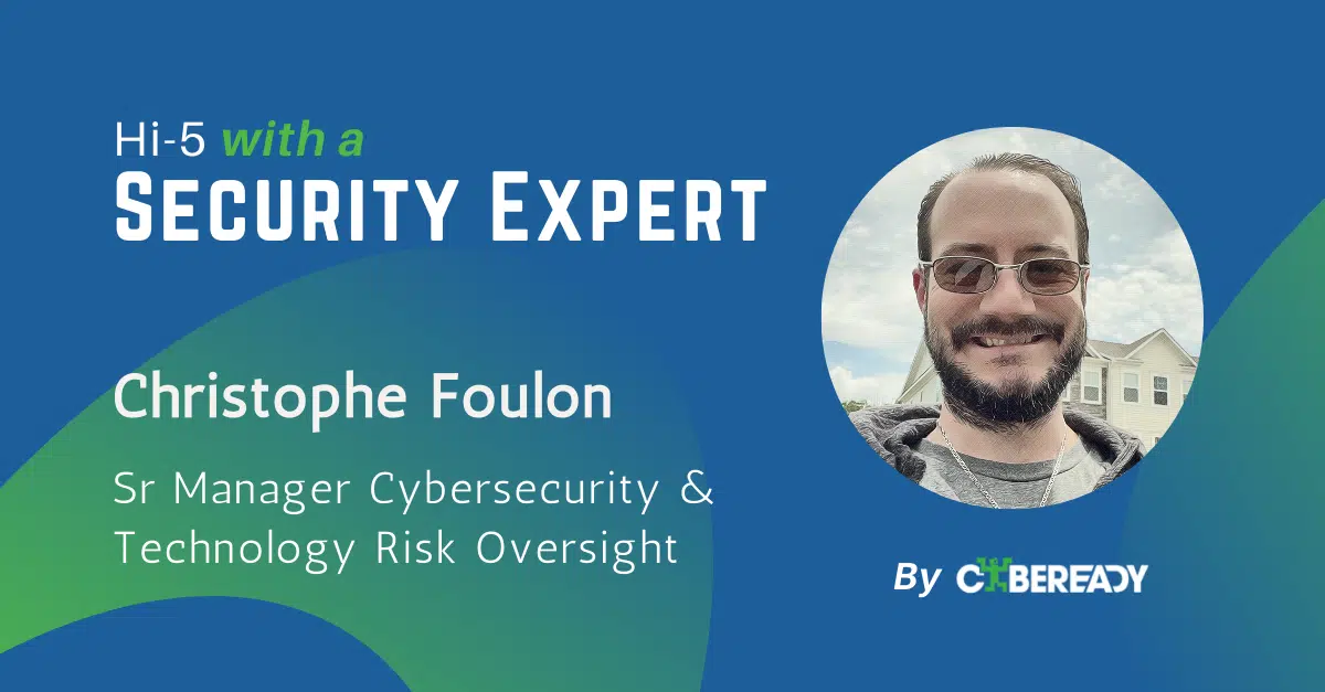 Christophe Foulon CybeReady