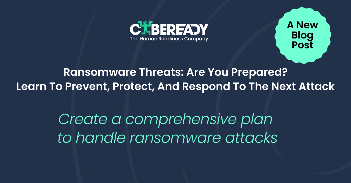 Ransomware is rising—are you ready? Build your defense.