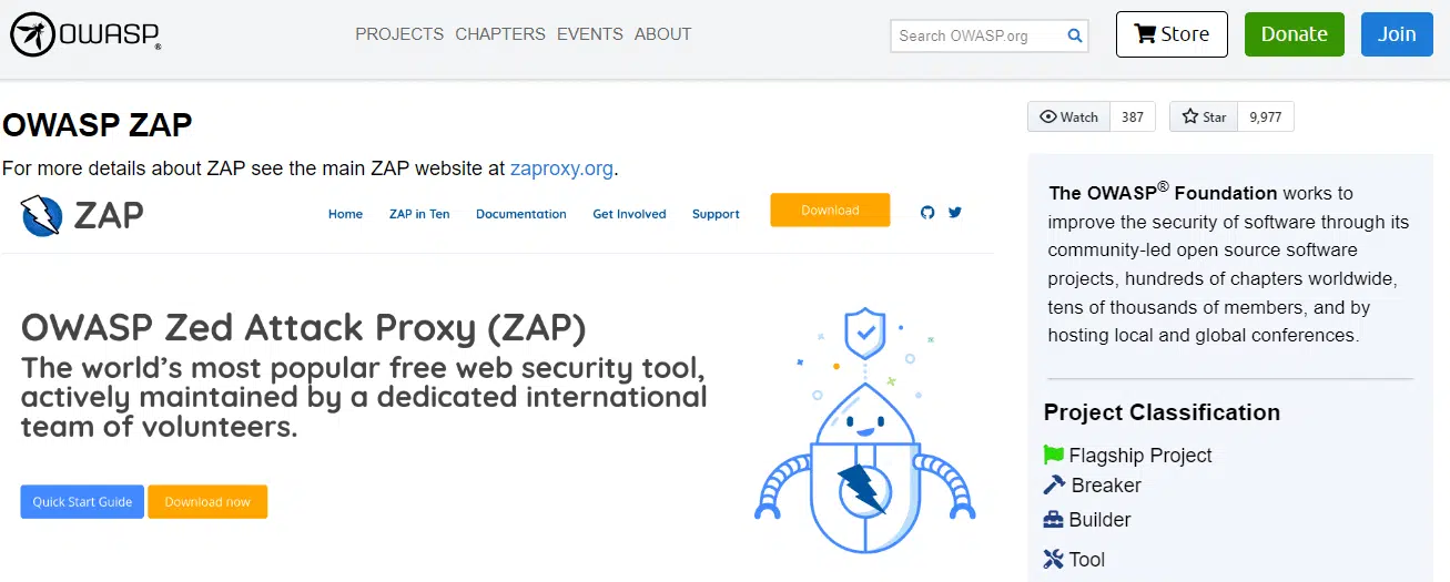 OWASP Zed Attack Proxy