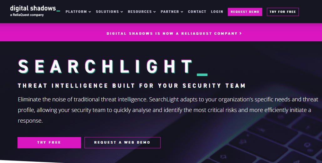 Digital Shadows Searchlight