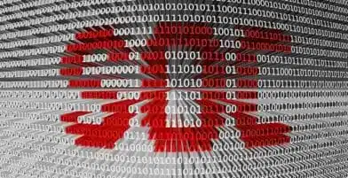 Soc,In,The,Form,Of,Binary,Code,,3d,Illustration