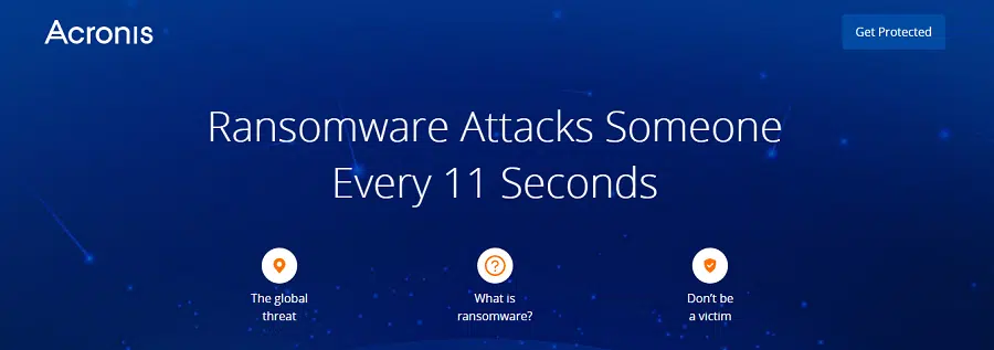 Acronis Ransomware Protection 