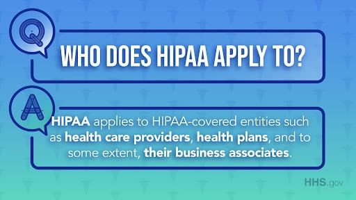 Who is HIPAA compliance applicable to