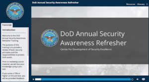 How To Prep For The DoD Annual Security Awareness Refresher