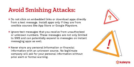 5 Möglichkeiten, Smishing- und Phishing-Angriffe zu verhindern